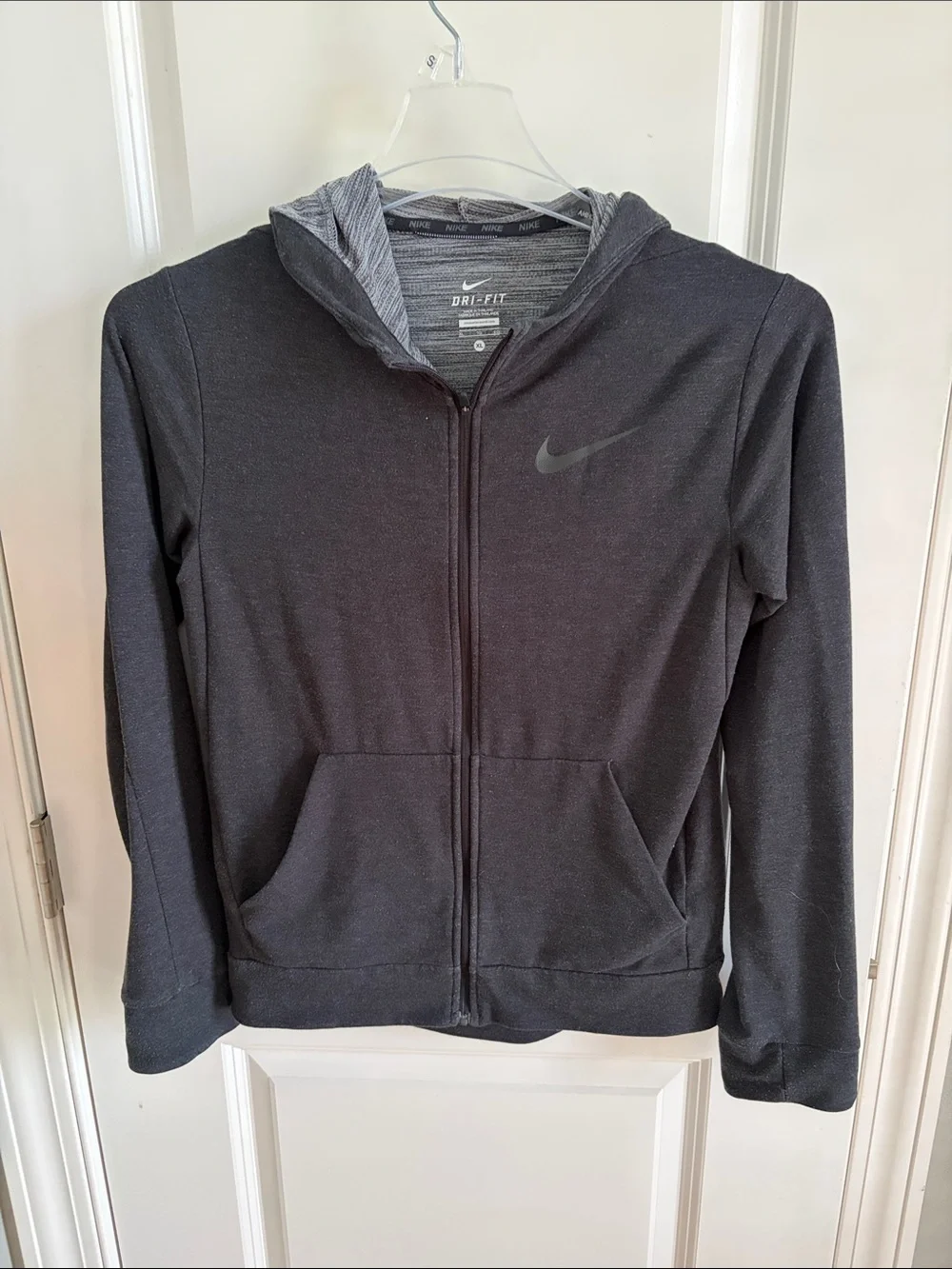 Nike Women's Black Dri-FIT Full-Zip Hoodie